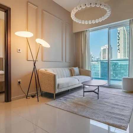 Stylish High Floor Apartment With Burj View Dubai Exterior foto