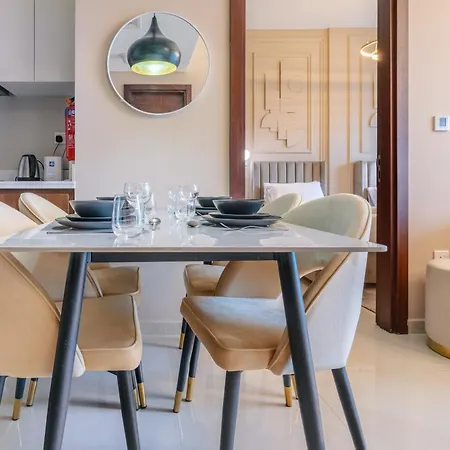 Stylish High Floor Apartment With Burj View Dubai Exterior foto