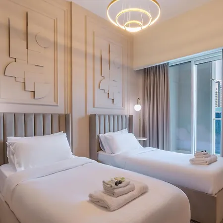 Stylish High Floor Apartment With Burj View Dubai Exterior foto