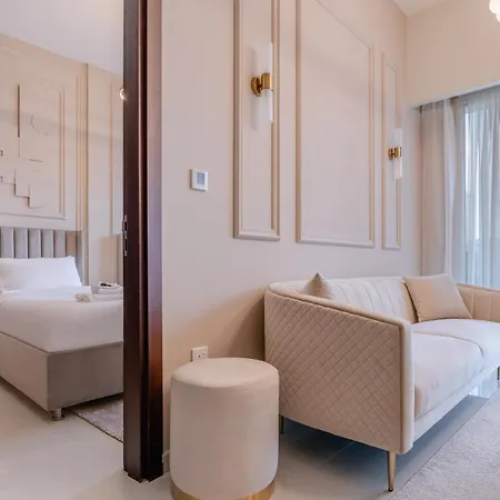 Stylish High Floor Apartment With Burj View Dubai Exterior foto