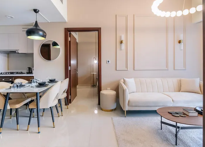 Stylish High Floor Apartment With Burj View