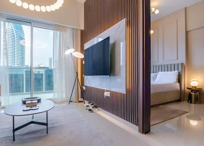 Stylish High Floor Apartment With Burj View
